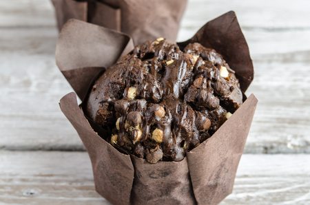 Chocolate Muffinsの写真素材