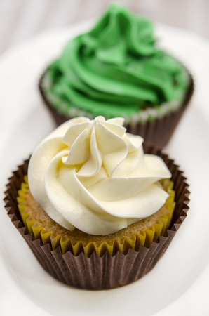 Cupcakes decorated.の写真素材