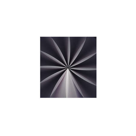 Abstract black and white blades.のイラスト素材