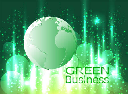 green business background vector. it can be applied for kinds of media presentation.のイラスト素材
