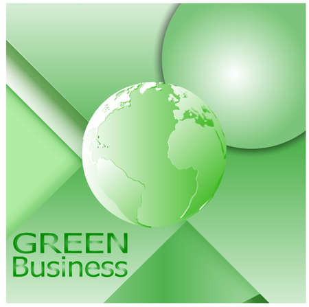 green business background vector. it can be applied for kinds of media presentation.のイラスト素材