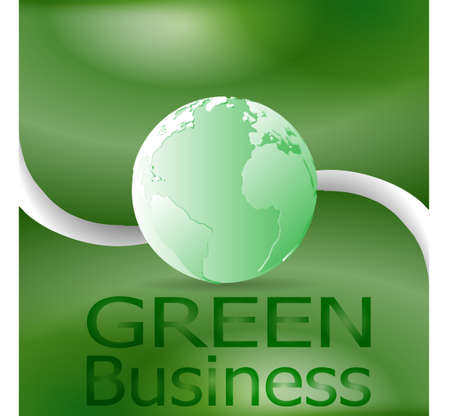 green business background vector. it can be applied for kinds of media presentation.のイラスト素材