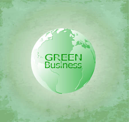 Green business concept backgroundのイラスト素材