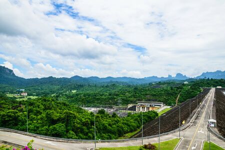 Ratchaprapa Dam6 at Suratthaniの写真素材
