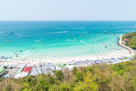 Koh Larn View Point Ta Waan Beach Pattaya Thailandのeditorial素材