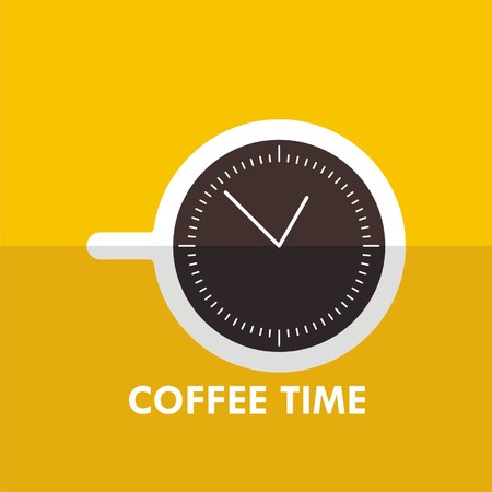 coffee timeのイラスト素材