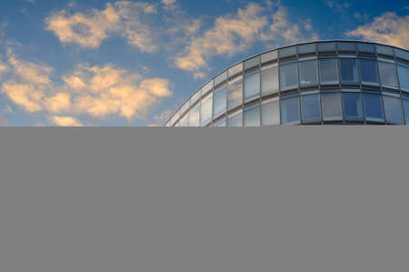 Royalty free stock image of a close up of spring daisies against a clear blue skyの写真素材