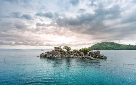 koh chang island beautiful traveling seascape of Trat province Thailandの写真素材
