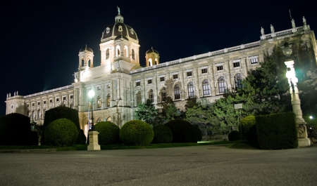 Museum of fine arts from Vienna, austrian capitalの写真素材