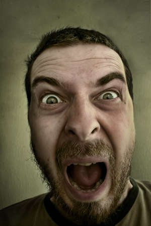 Screaming loud - Absolutely shocked and outraged guy