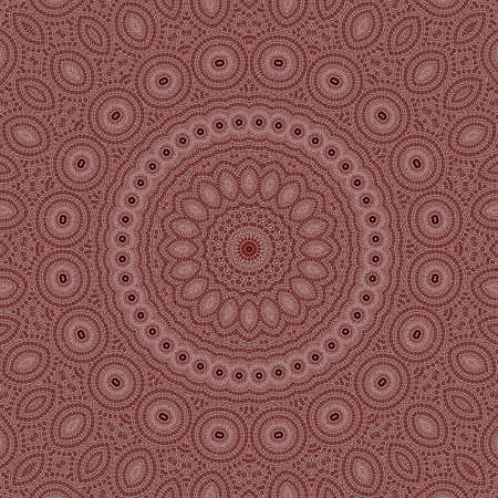 Abstract background - pattern of geometric shapes and circlesの写真素材
