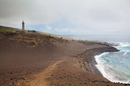 Capelinhos Volcano on Faial Island, Azores (Portugal)の写真素材