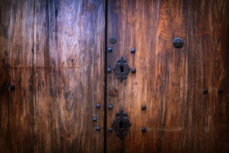 Wooden vintage medieval backgroundの写真素材