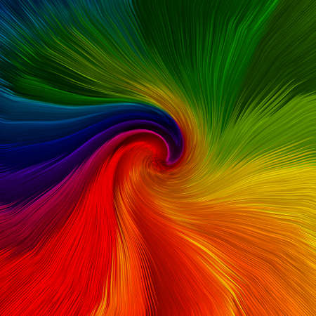 Abstract artistic background of twirl vibrant colorsの写真素材