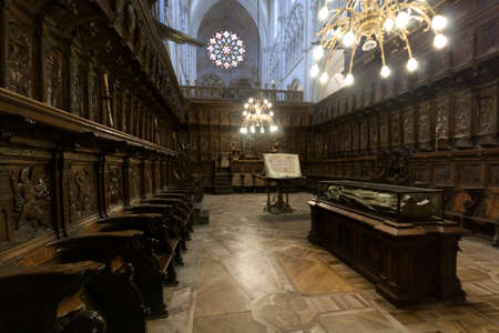 Choir of the Cathedral of Burgos, Spain