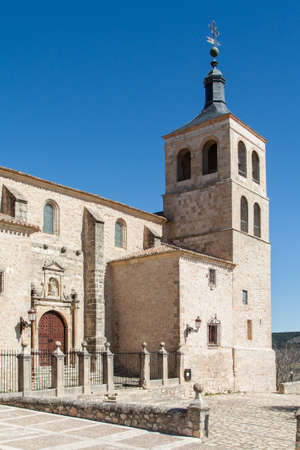 Church of Santa María in Cogolludo, Spainのeditorial素材