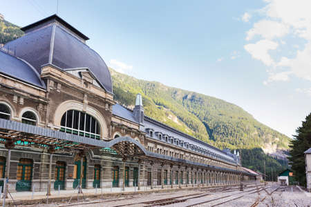Canfranc International Railway Station (Aragon, Spain)のeditorial素材