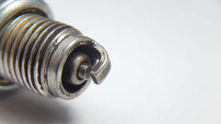 Spark plug head, ignition component on motor and car engines