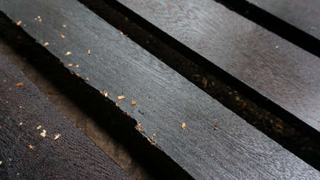 Black wood boards, suitable for use as wallpaper, background and graphic resources