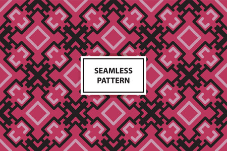 Seamless geometric pattern. Abstract background. Vector Illustration.のイラスト素材