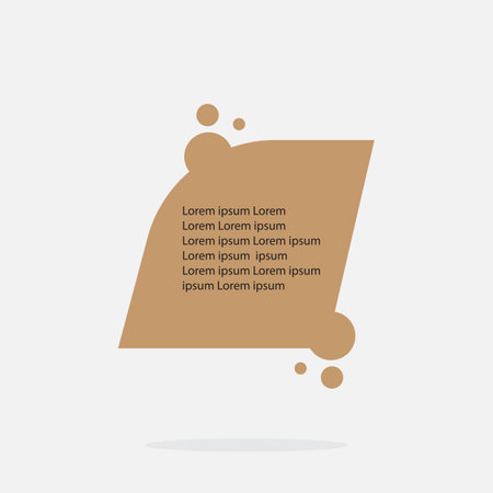 Quote blank template. Quote bubble. Quote form. Vector illustration.のイラスト素材