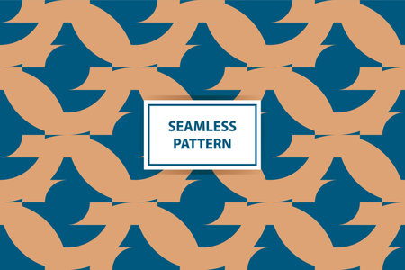 Seamless geometric pattern. Modern stylish texture. Vector background.のイラスト素材