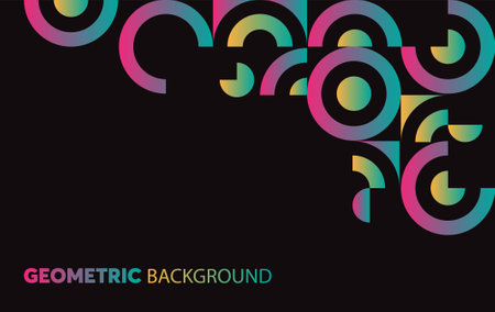 Abstract geometric background. Vector illustration for your design. Eps 10.のイラスト素材