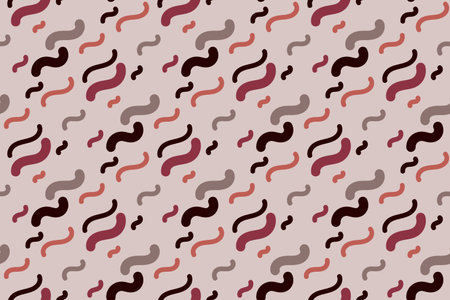 Seamless pattern with question marks. Vector background. Eps 10
