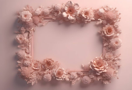 Flowered frame.の素材