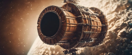 Wooden satellite.の素材