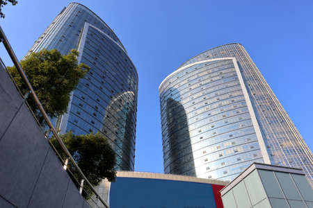 office buildings in Chinese cities