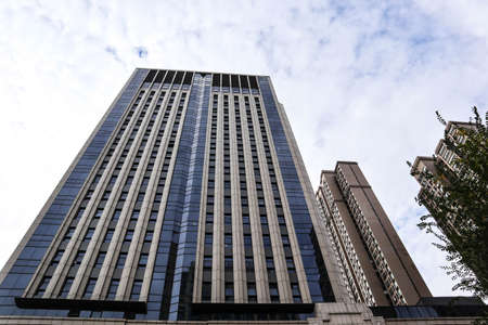 These modern Chinese skyscrapers are apartments and offices for real estate development