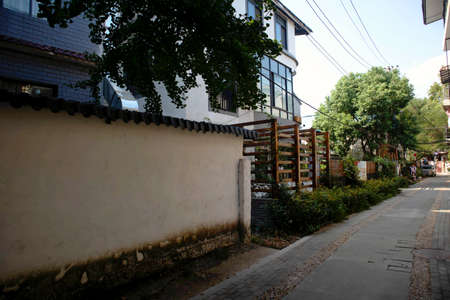 The old village houseの写真素材