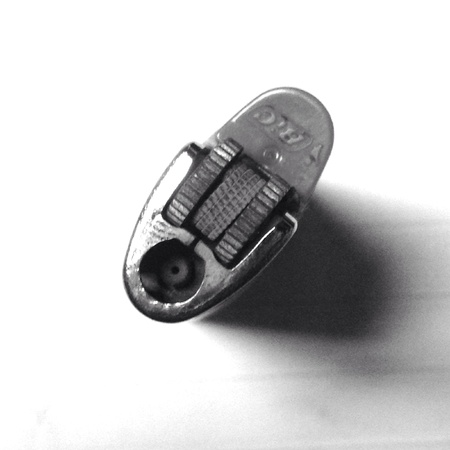 top view of lighterの素材