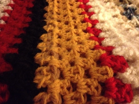 Crochet Blanketの素材