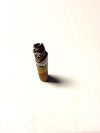 Burning cigarette buttの素材