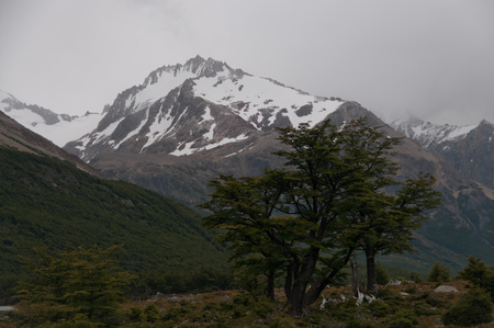 Hiking around El Chaltenの写真素材
