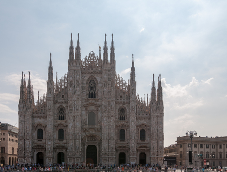 The Dome  of Milanの写真素材