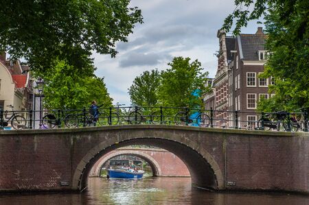 Canals of Amsterdamのeditorial素材