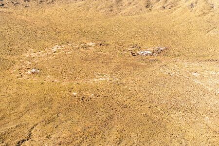 Impression o the famous Meteor Crater in Arizona.の写真素材