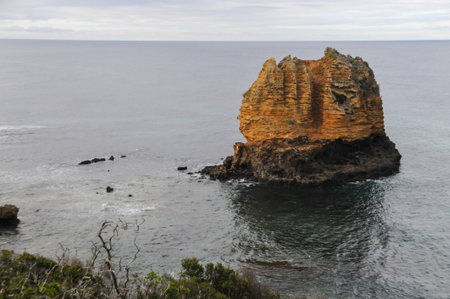 The south australian coast at split point.の写真素材