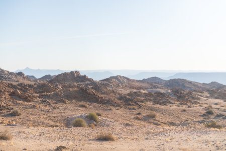 Impression of the desert landscape in Southern Namibia.の写真素材