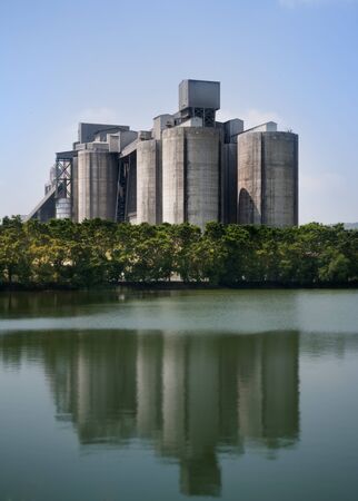 Cement plant の写真素材