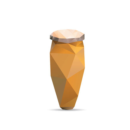 Drum isolated on a white backgroundsのイラスト素材