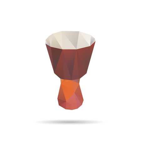 Drum isolated on a white backgroundsのイラスト素材