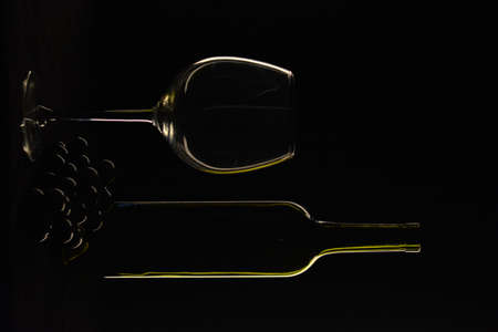 dark glassの写真素材