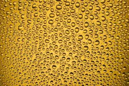 golden beer in a glass macro close up shootの写真素材