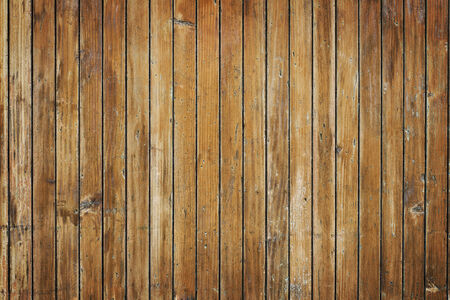 old, grunge wood panels used as backgroundの写真素材