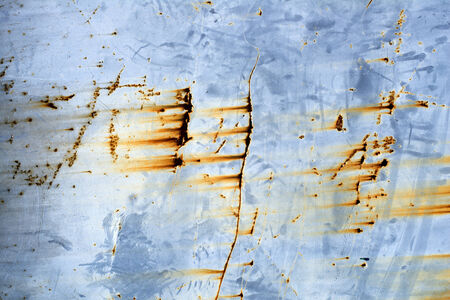 Blue abstract Rusted Texture background close upの写真素材
