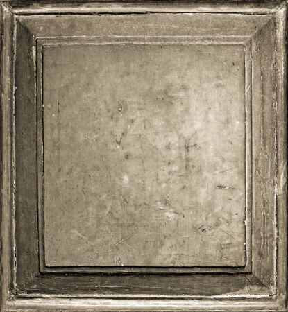 Old gray frame background close up shootの写真素材